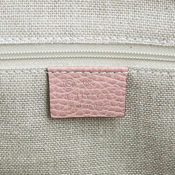 Gucci Interlocking GG Diagonal Shoulder Tote Bag Pink - Picture 9 of 12